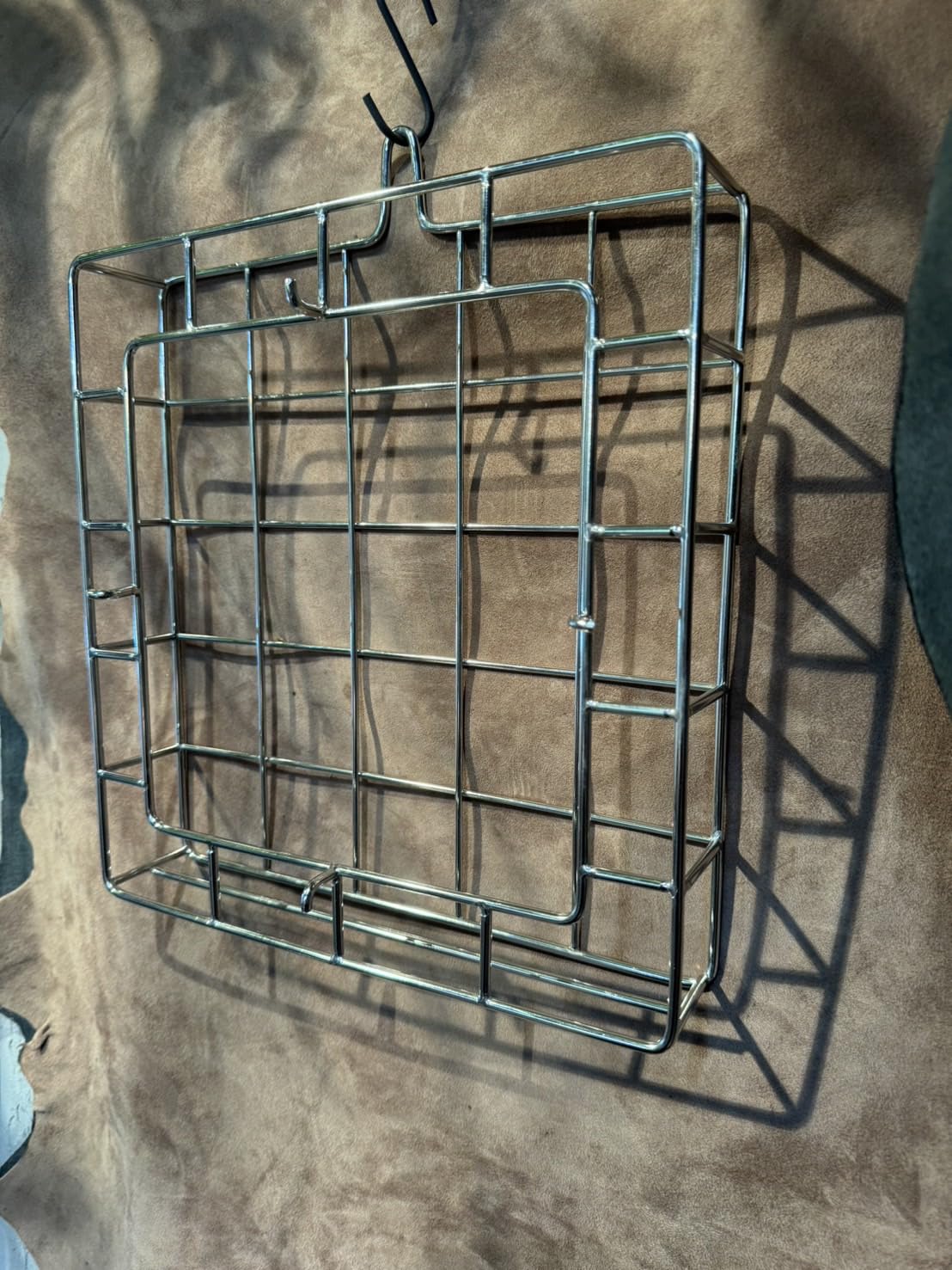 Amazon | Plants Links】ビカクシダ用 ステンレスバスケット 26cm×26cm